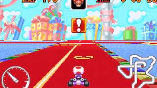 Mario Kart - Super Circuit (GBA / Game Boy Advance) - Ribbon Road shortcut