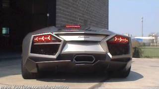 Lamborghini Reventón Roadster Sound!! Start and Rev