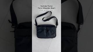 요시다 포터 Yoshida Porter ‘Force’ Shoulder Bag Review (855-05457)