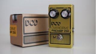 Demo/Review: DOD Overdrive/Preamp 250