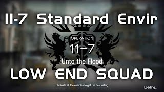 11-7 Standard Environment | Main Theme Campaign | Ultra Low End Squad |【Arknights】