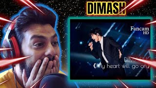 METAL DRUMMER REACTS TO Incredible performance of Titanic 'My heart will go on' by DIMASH