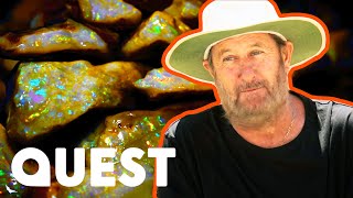 $80,000 Worth Of Opal Is Found By Mining Crew | Outback Opal Hunters