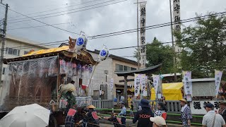 2024.08.27　東村山諏訪神社例大祭　山車巡行