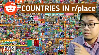 Reviewing All Countries in r/place