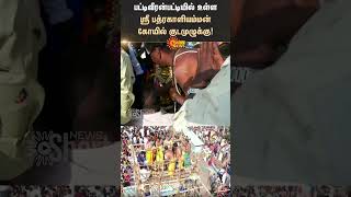 ஸ்ரீ பத்ரகாளியம்மன் கோயில் குடமுழுக்கு! | Pattiveeranpatti | Sri Badrakaliamman | Sun News