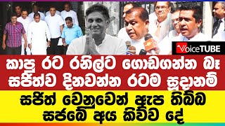 කාපු රට රනිල්ට ගොඩගන්න බෑ - සජිත්ව දිනවන්න රටම සූදානම් | සජිත් වෙනුවෙන් ඇප තිබ්බ සජබේ අය කිව්ව‌ දේ