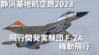 静浜基地航空祭 2023　飛行開発実験団 F-2A 機動飛行