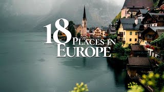 18 Most Beautiful Places to Visit in Europe 4k | Europe Travel Video