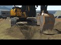 Cleaning Trenches on the Excavator Simulator Training Pack | CM Labs Simulations