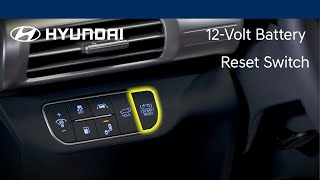 12V Battery Reset Switch | Hyundai