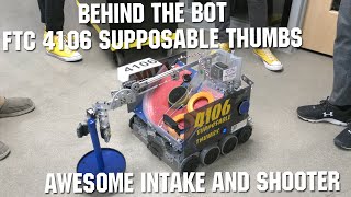 Behind the Bot FTC 4106 Supposable Thumbs Ultimate Goal First Updates Now