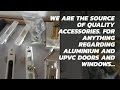 aluminium and upvc accessories