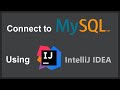 Connect to MySQL Using IntelliJ IDEA 2021 (Community Edition) and Database Navigator Plugin