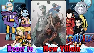 Onepiece family react to Obito uchiha | naruto shippuden | Gacha life | Sasuke