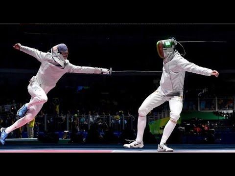 ARON SZILAGYI WINS GOLD MEDAL MEN'S FENCING SABRE INDIVIDUAL RIO ...