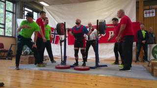 Alexander Kirketeig 270 kg knebøy utstyrsfritt -93