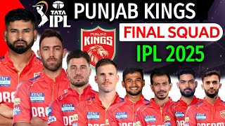 kings 11 punjab team 2025 schedule