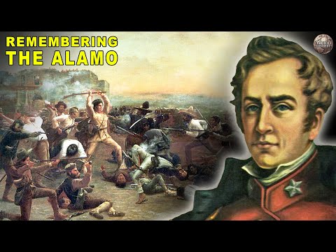 Who was president when the Alamo fell?