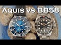 Oris Aquis Date Calibre 400 vs Tudor Black Bay 58