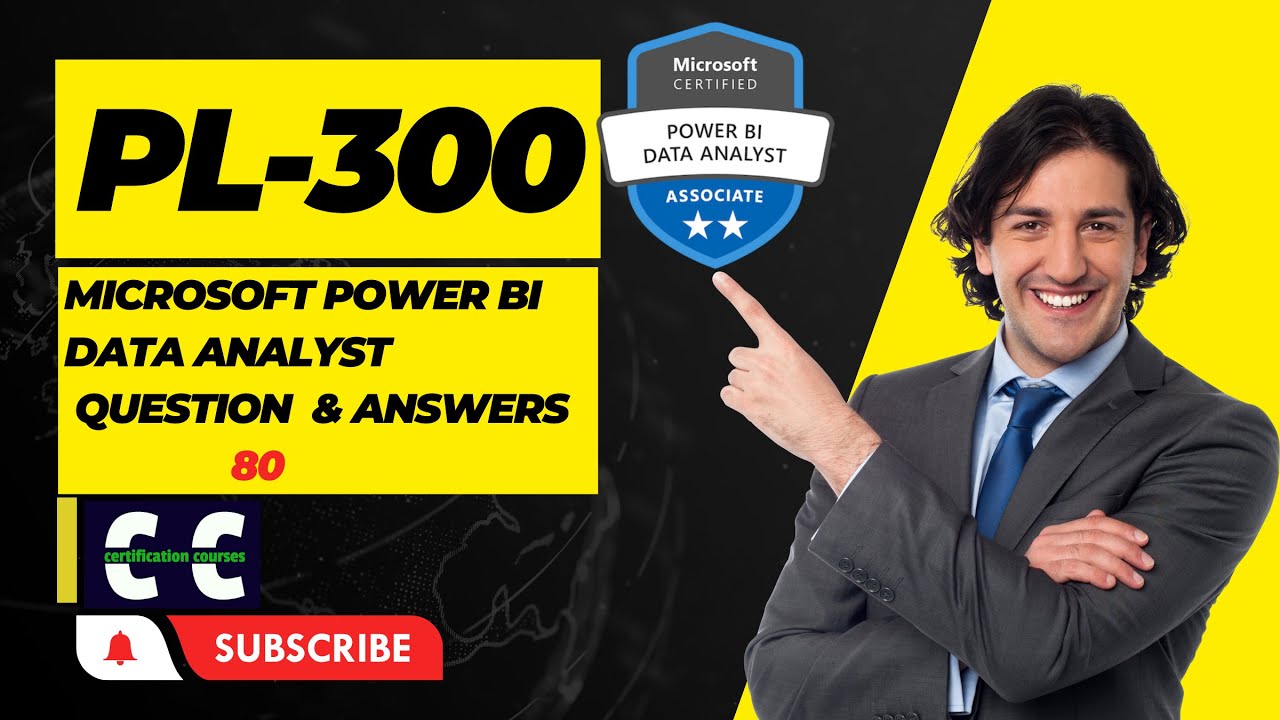 Exam PL-300: Microsoft Power BI Data Analyst Latest 80 Questions And ...