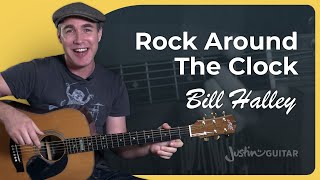 Rock Around the Clock by Bill Haley | Easy Guitar
