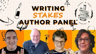 Mastering Writing STAKES | Tips, Tricks, and Sips - our patented boozy author panel