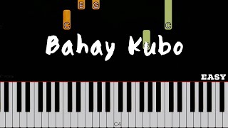 Bahay Kubo | Easy Piano Tutorial (Arranged By Heide Abot)