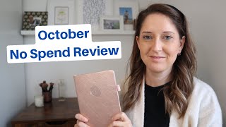 October No Spend Review |declutter your life | minimalist | budget