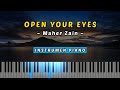 Open Your Eyes (Maher Zain) Instrumen Karaoke Piano