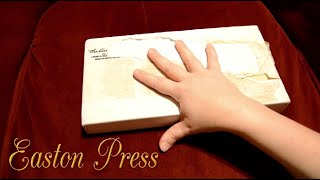 Unboxing Easton Press Collector's Edition Leather bound book!!