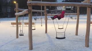 Kongeveien skole, Tirsdag 22 Januar 2019, klokken 08:03, Minus 3 grader