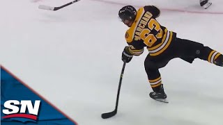 Bruins' Brad Marchand Scores Shorthanded Goal After BRUTAL Panthers Giveaway