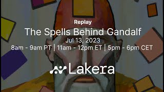 Livestream Recording: The Spells Behind Gandalf