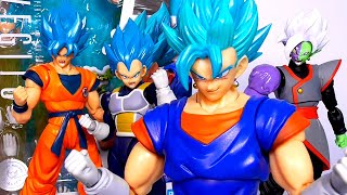 S.H.Figuarts スーパーサイヤ人ゴッドスーパーサイヤ人ベジット-超- レビュー【顔がgood！エフェクトもボリューム大で最高です☆】フィギュアーツ VEGITO