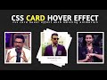 CSS Card Hover Effects | Profile Card Hover Effects | Awesome CSS Card Hover Effects | HTML & CSS