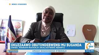 Okuzzaawo Obutondebwensi mu Buganda, Owek. Mariam Mayanja Akalaatidde Abantu Okusimba Emiti