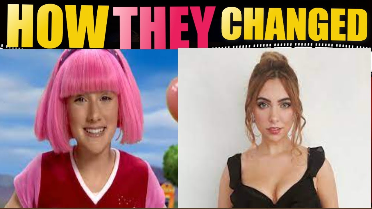 Lazy Town Cast Then And Now ёямяlazy Town Before And After ёяшн Then