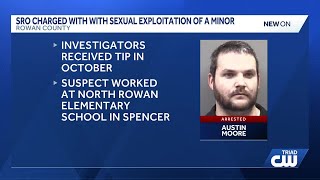 Rowan County school resource officer charged with sexual exploitation of a minor, deputies say