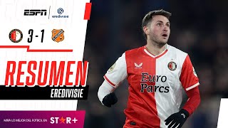 ¡GOL DEL BEBOTE GIMÉNEZ Y TRIUNFAZO DEL CLUB DEL PUEBLO! | Feyenoord 3-1 Volendam | RESUMEN
