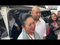 prabowo jadi presiden terpilih titiek soeharto senyum malu malu kala ditanya kemungkinan rujuk jadi