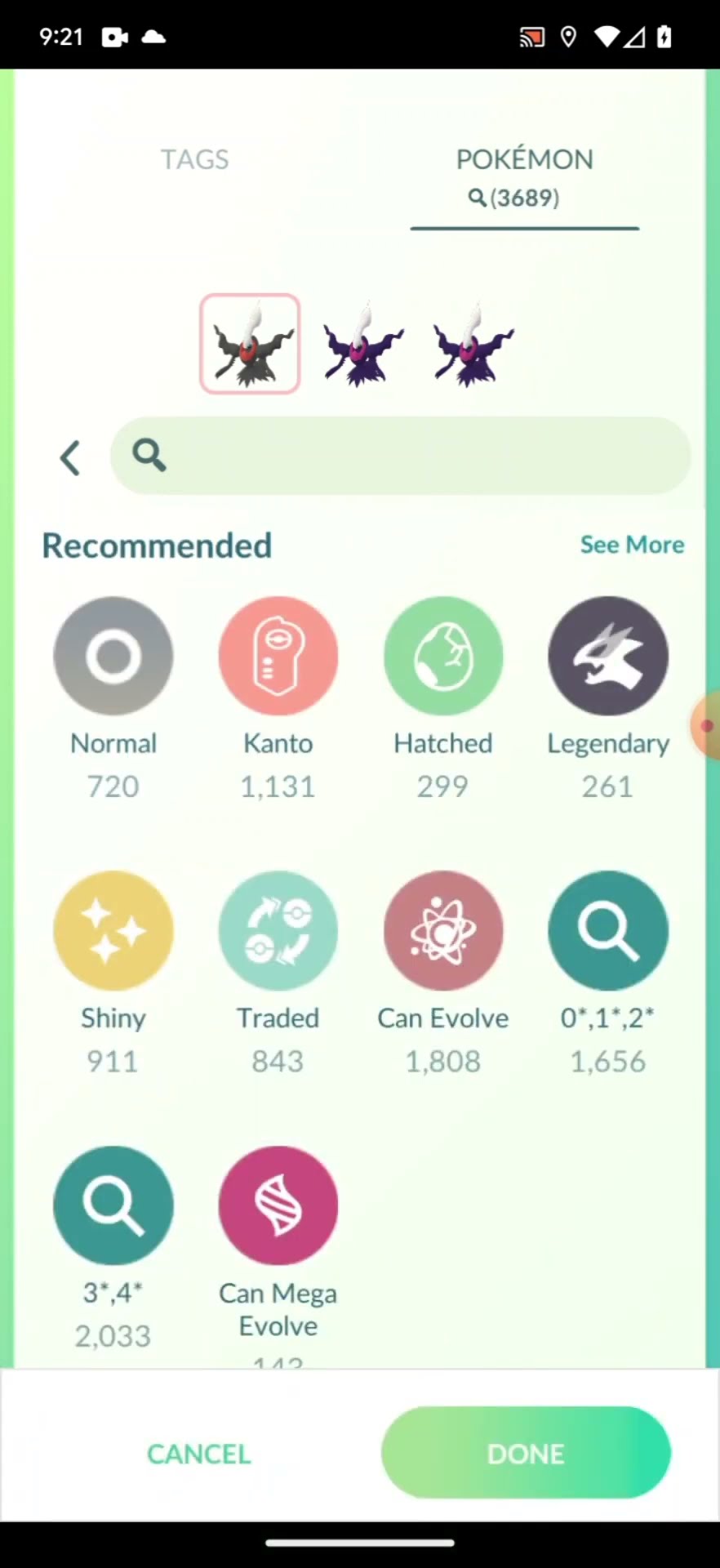 Why can't I use Shiny Blue Ditto in battle?