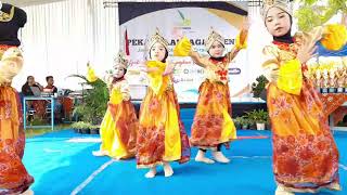 Tim tari TK IT Quantum Mulia, Juara 2 Lomba Tari Kreasi di acara PORSENI JSIT Kabupaten Cilacap 2024