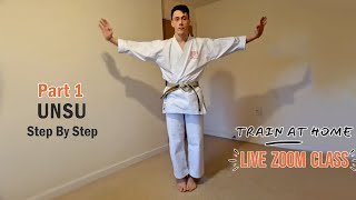 Unsu Kata Step By Step Follow Along Class Part 1