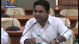 Minister KTR Conducts A Review On Pranahitha \u0026 Chevella Projects