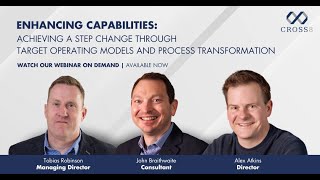 Achieving a Step Change Through Target Operating Models and Process Transformation