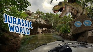 POV: Jurassic World The Ride at Universal Studios Hollywood