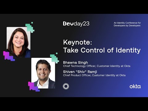 Keynote: Take control of your identity – Devday 2023