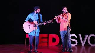 Indian Folk Music of the Contemporary world | Yugm Band | TEDxSVC