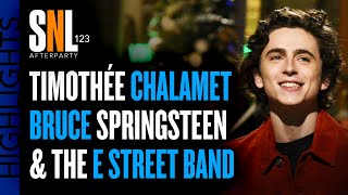 Timothée Chalamet / Bruce Springsteen & the E Street Band | Saturday Night Live Podcast Highlights